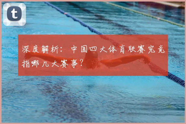 深度解析：中国四大体育联赛究竟指哪几大赛事？