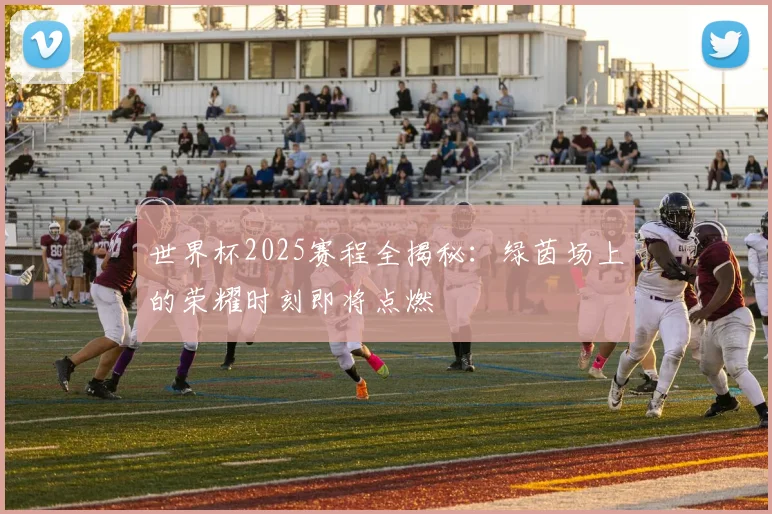 世界杯2025赛程全揭秘:绿茵场上的荣耀时刻即将点燃